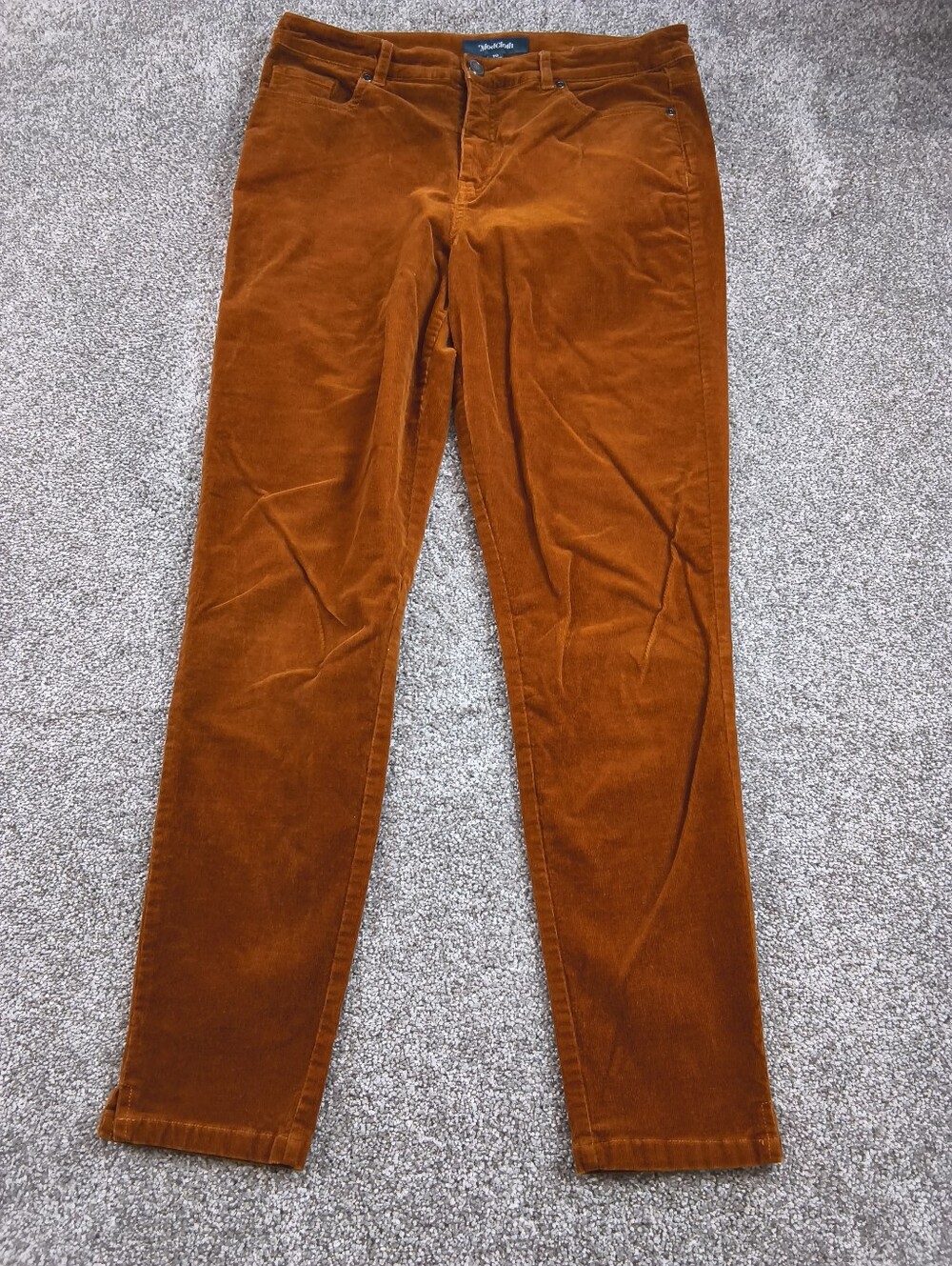 Modcloth Women's Corduroy Rust Casual Pants Size 10